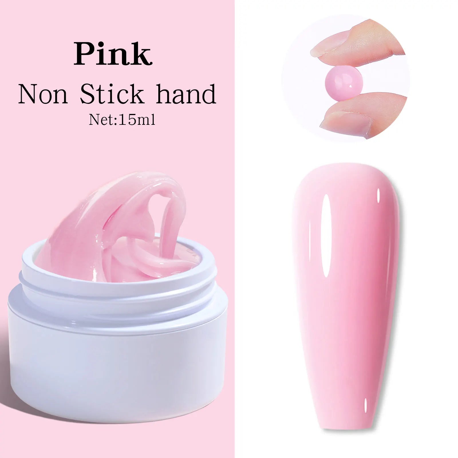 Set 7pcs Gel Extensión de Uñas UV 15ml | Escultura 3D | Moldeado Rápido 💅 - Firu Total Sales