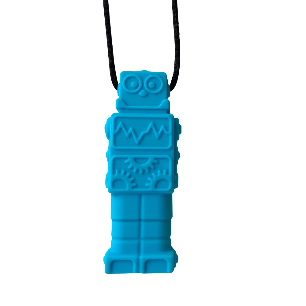 Baby Silicone Chew Teether Necklace — Sensory Therapy | Autism & ADHD