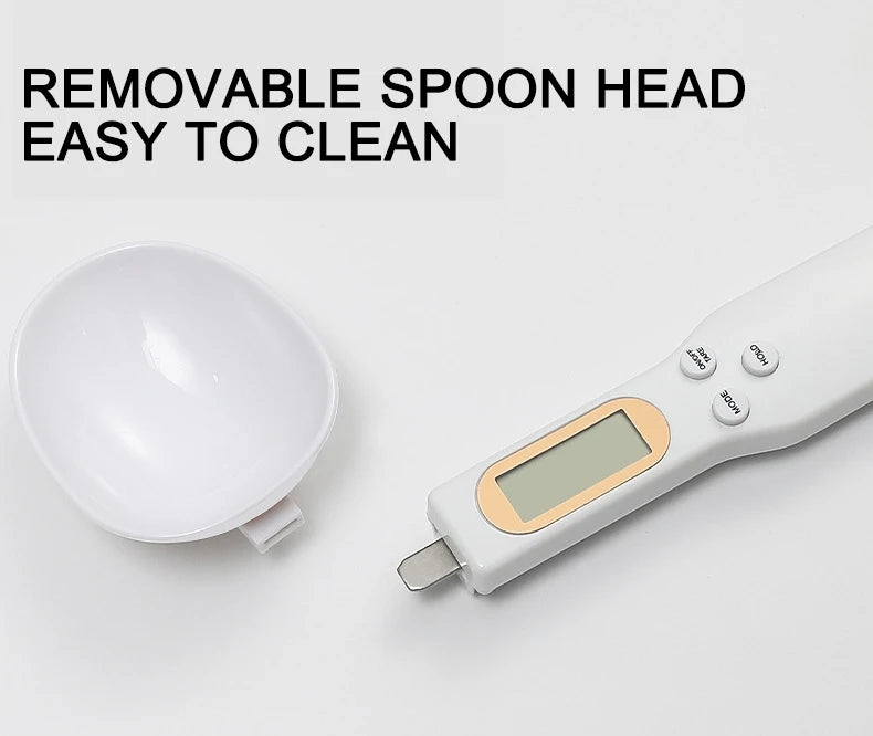 Digital Weighing Spoon Scale LCD | Coffee Flour Powder Baking | Adjustable Measurement