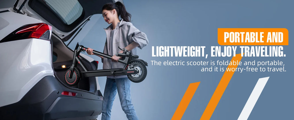 Scooter Eléctrico Plegable FREEBOY 350W | Llantas 8.5" | Freno Dual | App 🛥️