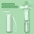 Foldable Small Fan Portable and high-power Hand Held Portable Mini Fan Rechargeable Hand USB Charge Fan