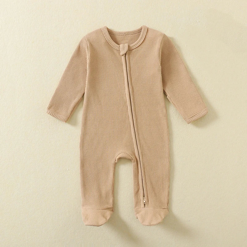 Pijama Mameluco de Algodón Orgánico para Bebé | Suave y Transpirable