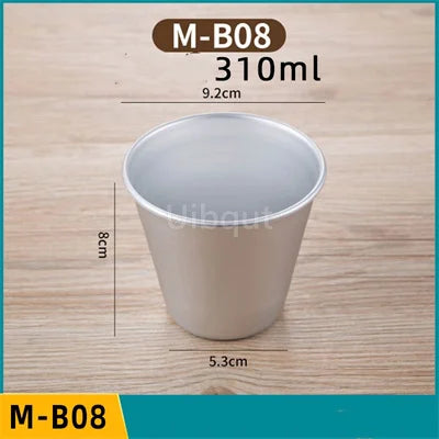 Set 5/10pcs Moldes Mini Acanalados de Aluminio para Pudding y Mousse 🍰