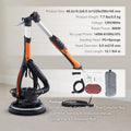 SucceBuy 900W Drywall Sander Brush Motor Electric Adjustable Variable Speed with Self-Suction Handle Wall Grinder Sander Machine