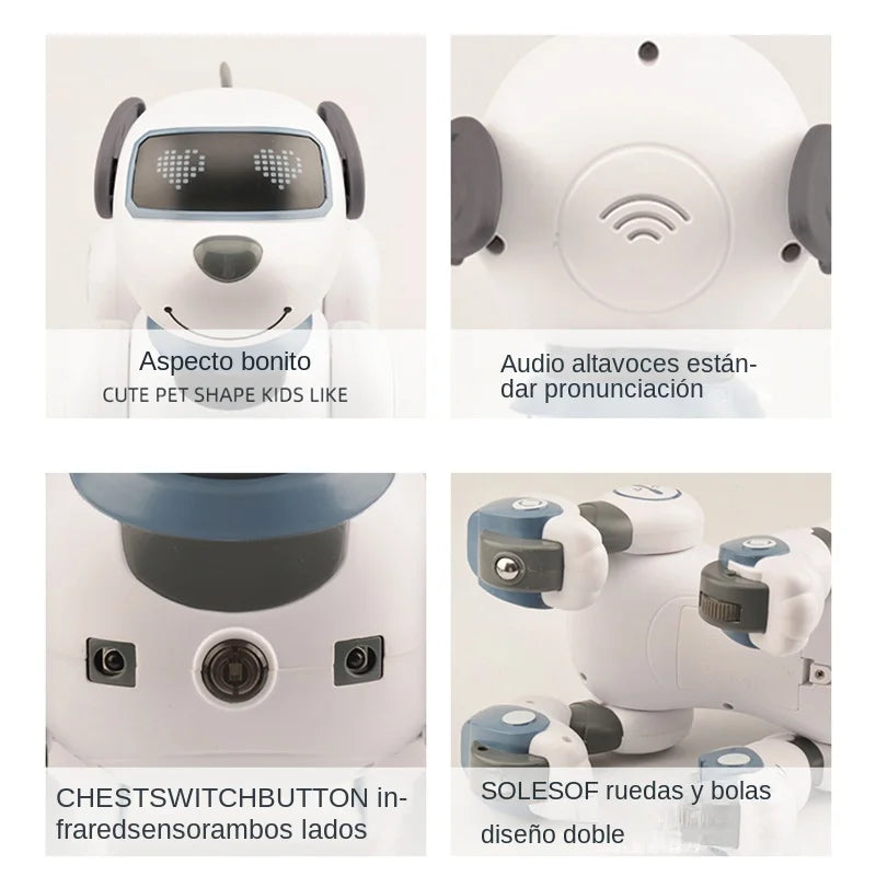 Perro Robot Inteligente con Control Remoto | Acrobacias | Regalo para Niños - Firu Total Sales
