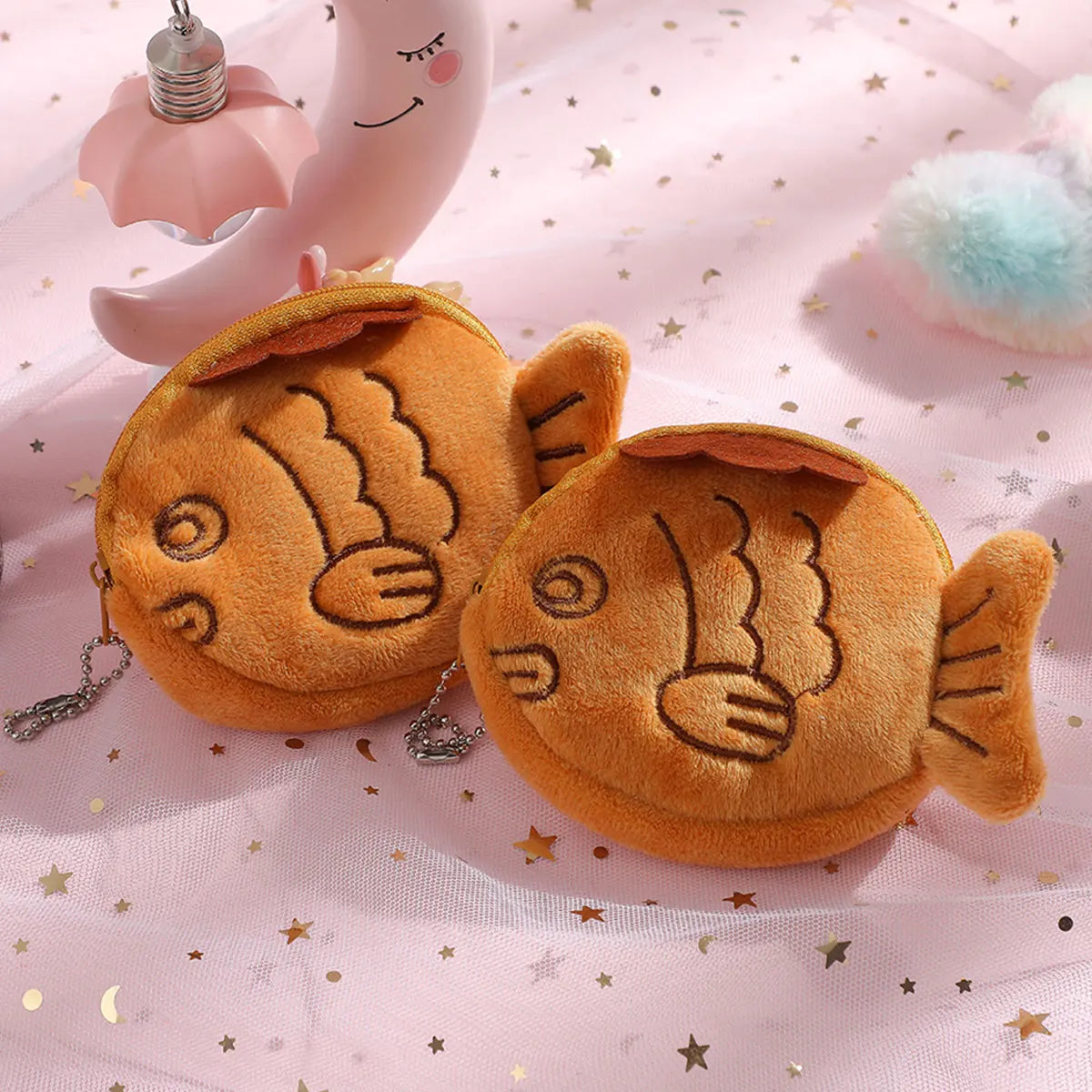 Monedero de Peluche Kawaii | Porta Monedas, Llaves y Auriculares | Regalo para Niños