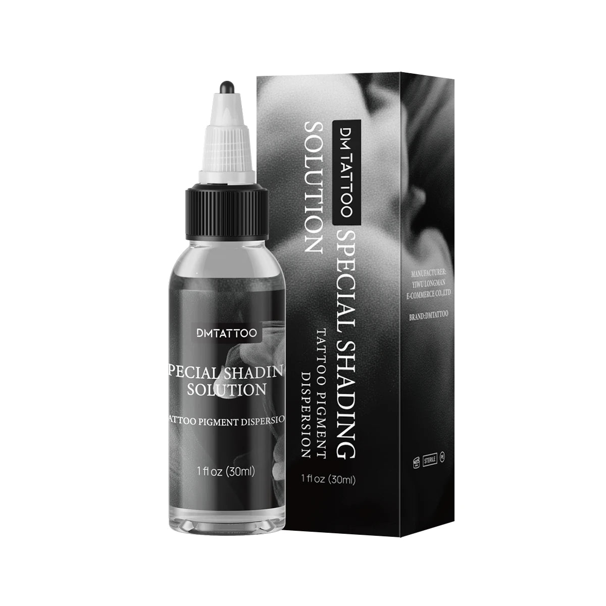 DM Tattoo Color Mixing Solution Tattoo Color Blending Agent Color Brightening Liquid Black And White Diluent Blending Water