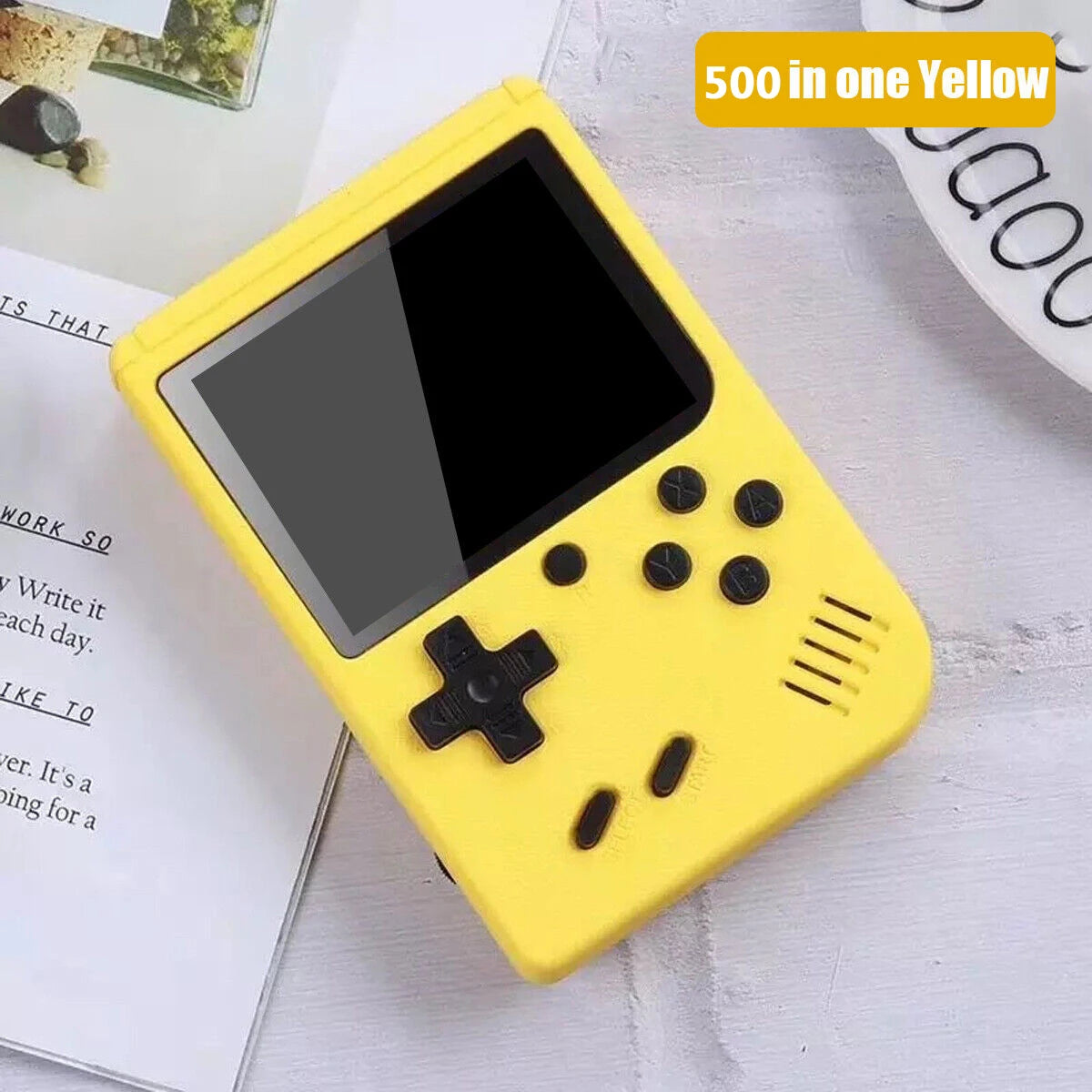 Consola Arcade Retro ONETOMAX 5 Pulgadas | 500+ Juegos Clásicos | Game Boy Emulador | TV - Firu Total Sales