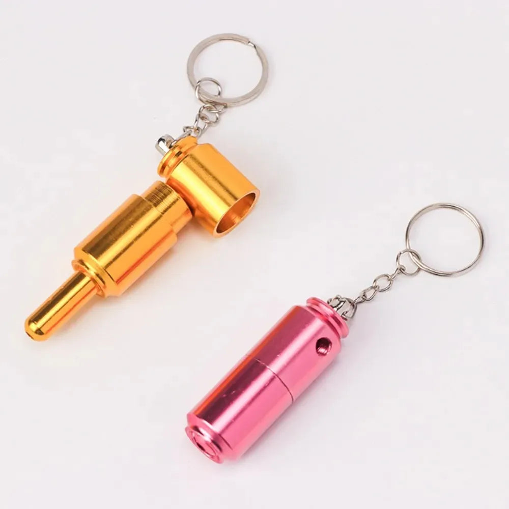 Easy to Pull Can Lightweight Design Smoking Accessories Detachable Keychain Hidden Men Toy Holiday Gift