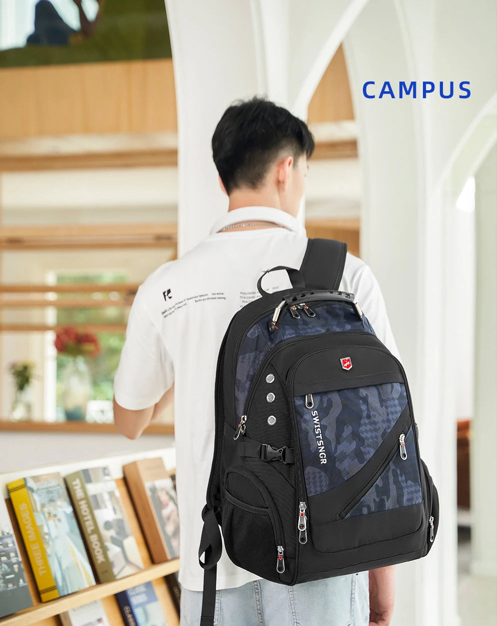 2026 Waterproof 17/20 Inch Laptop Backpack Men Airplane Travel Backpack Women Oxford Rucksack Male School Bag modern Mochila