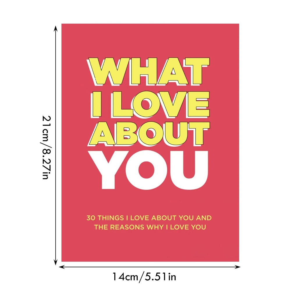 Mother's Day and Birthday: Mom's Heartfelt Q&A Diary — The Things I Love About You