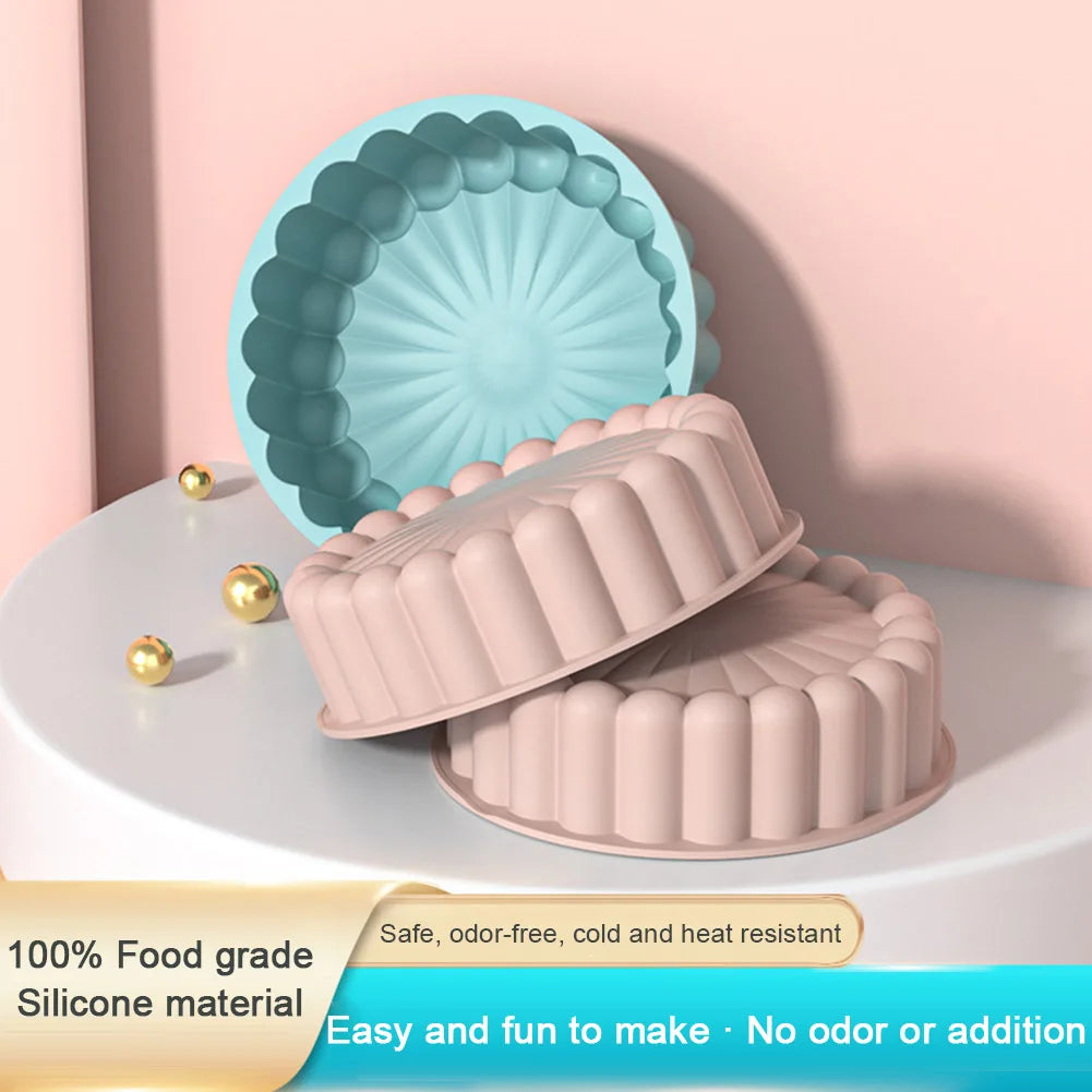 Molde de Silicona Antiadherente para Charlotte y Flan | Multifuncional Repostería
