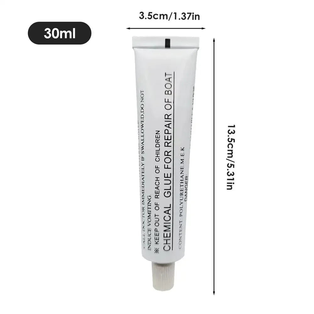 30ml PVC Glue for Inflatable Boat Inflatable Boat Repair Glue Bonding Repair Supplies for Paddle Boat Kayak Air Cushion ,/\p9