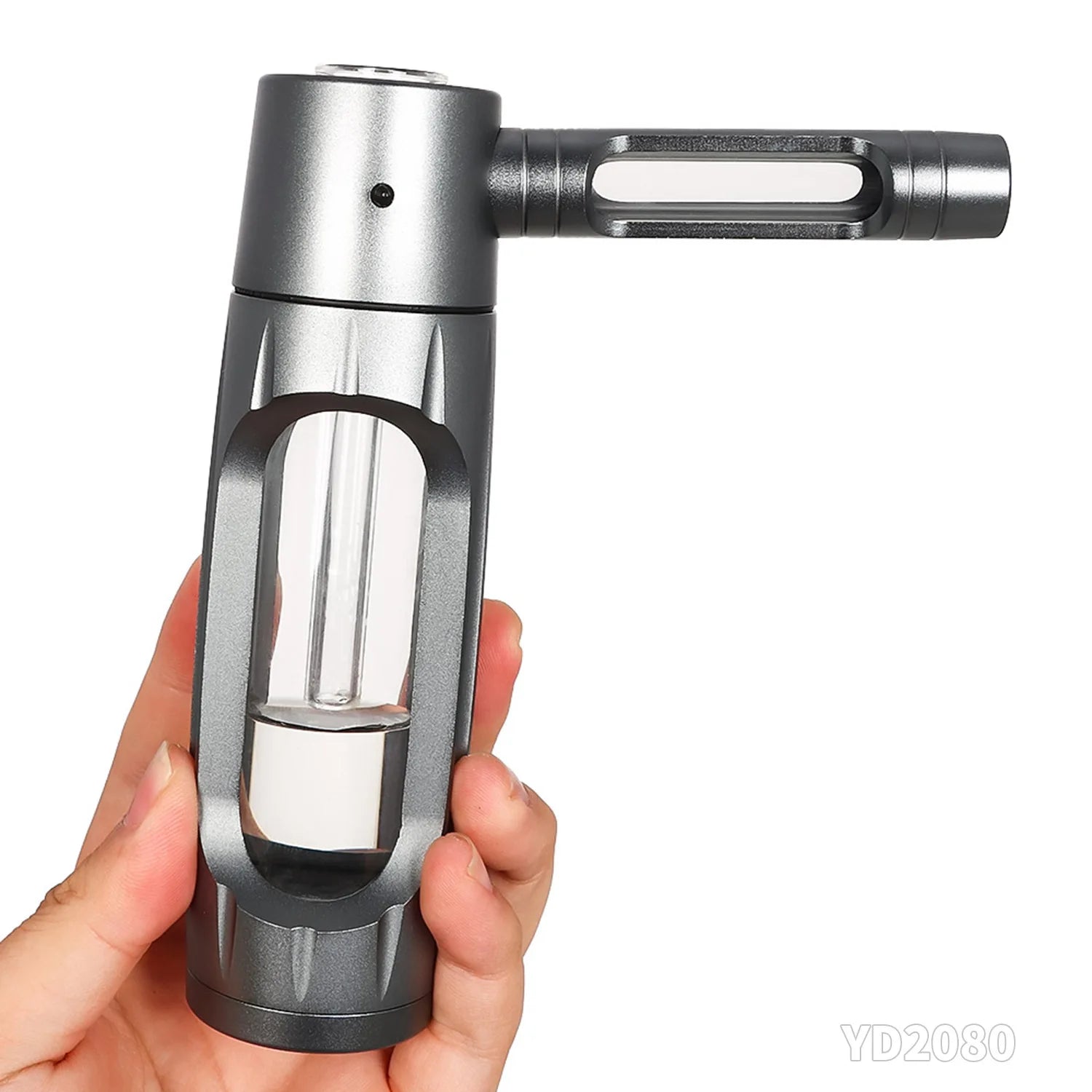 New Metal Popular Bottle Water Pipe Portable Mini Hookah Shisha Tobacco Smoking Pipes Gift of Health Metal Tube Filter
