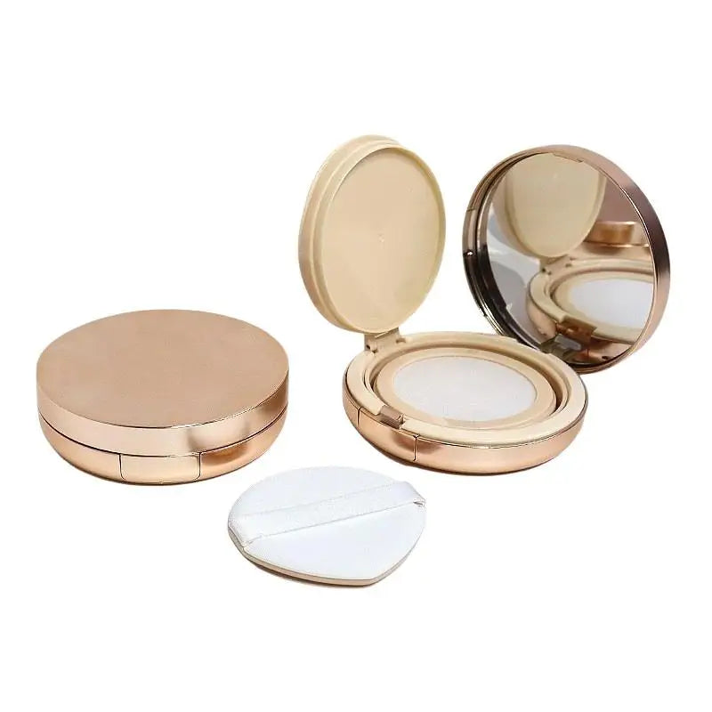 Portable Air Cushion Box With Puff With Mirror Compact Foundation Case BB Cream Container Makeup Tools DIY