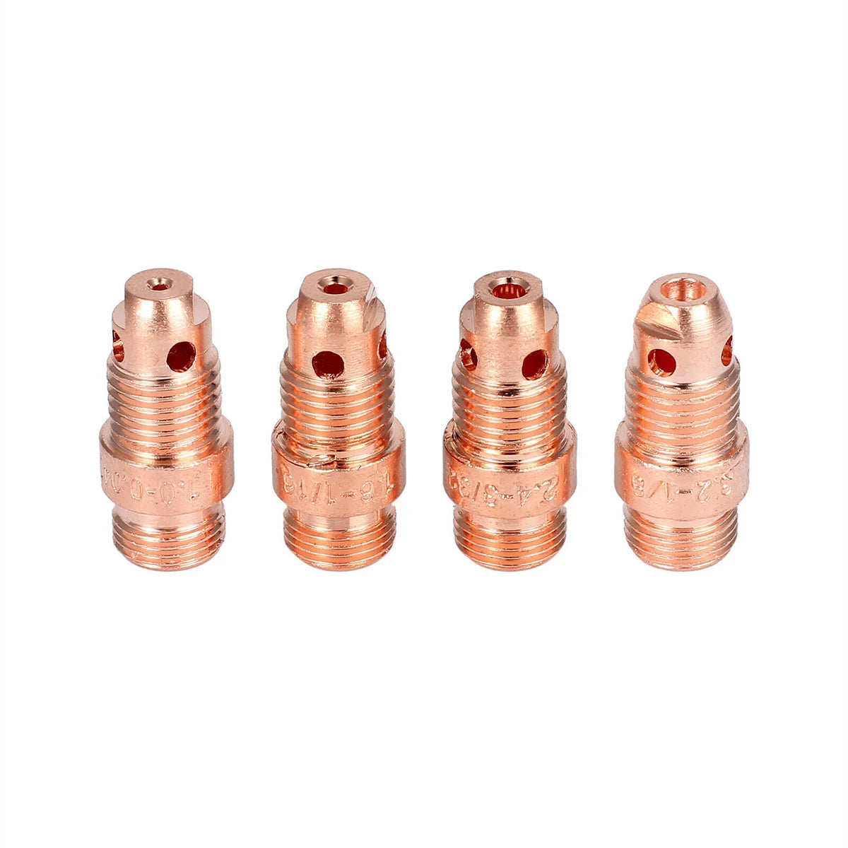 55pcs TIG Welding Torch Nozzle Ring Cover Gas Lens Glass Cup Kit TIG WP-17/18/26 High Temperature Durable Practical Accessories