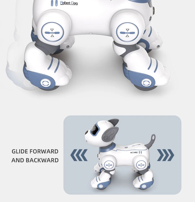 Perro Robot Inteligente con Control Remoto | Acrobacias | Regalo para Niños - Firu Total Sales