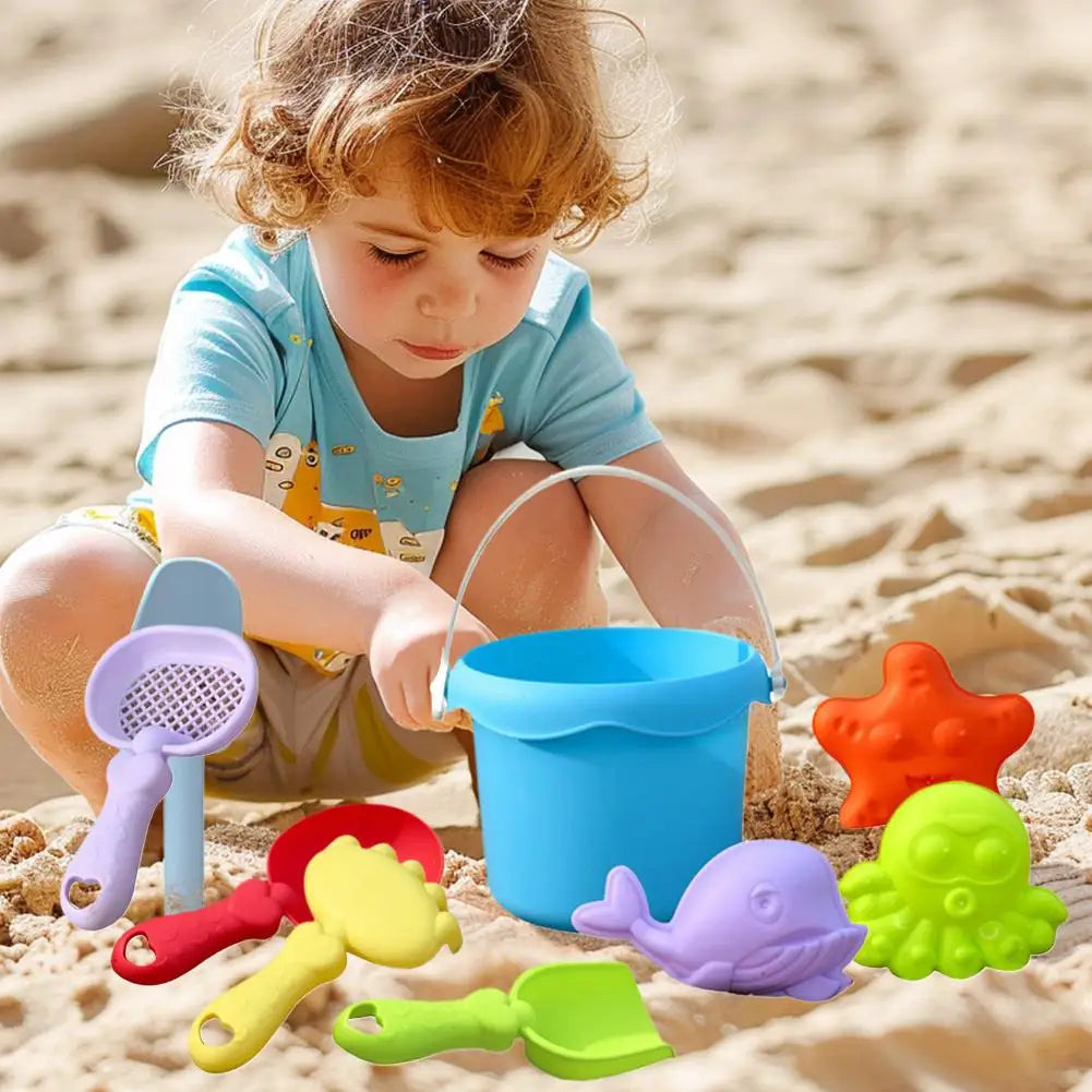 Set de Juguetes de Playa para Niños | Pala, Cubo y Herramientas de Arena 🏖️ - Firu Total Sales