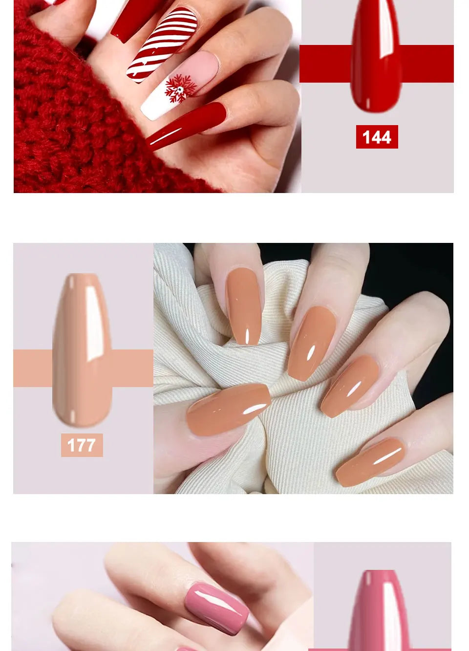 Limegirl Nail Gel Polish Kit With USB UV Lamp Semi-Permanent 8ml Soak Off Base&Top Coat Varnish Manicure Set for Nails Salon Kit