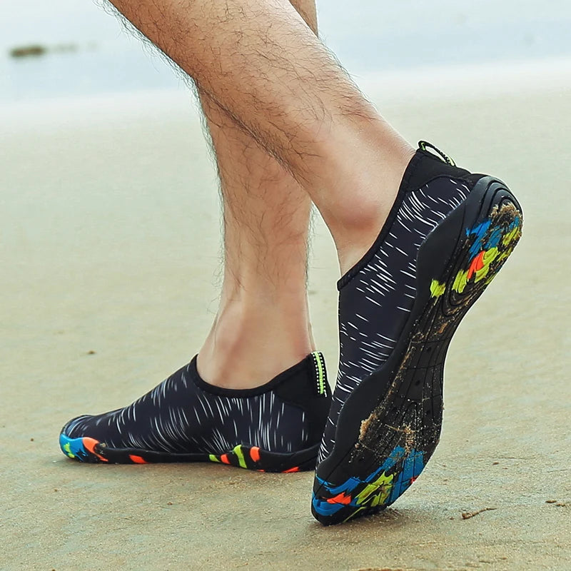 Quick-Drying Summer Water Shoes Unisex Seaside Beach Sock Barefoot Sneakers Men Swimming Upstream Sports Diving Aqua Shoes Women