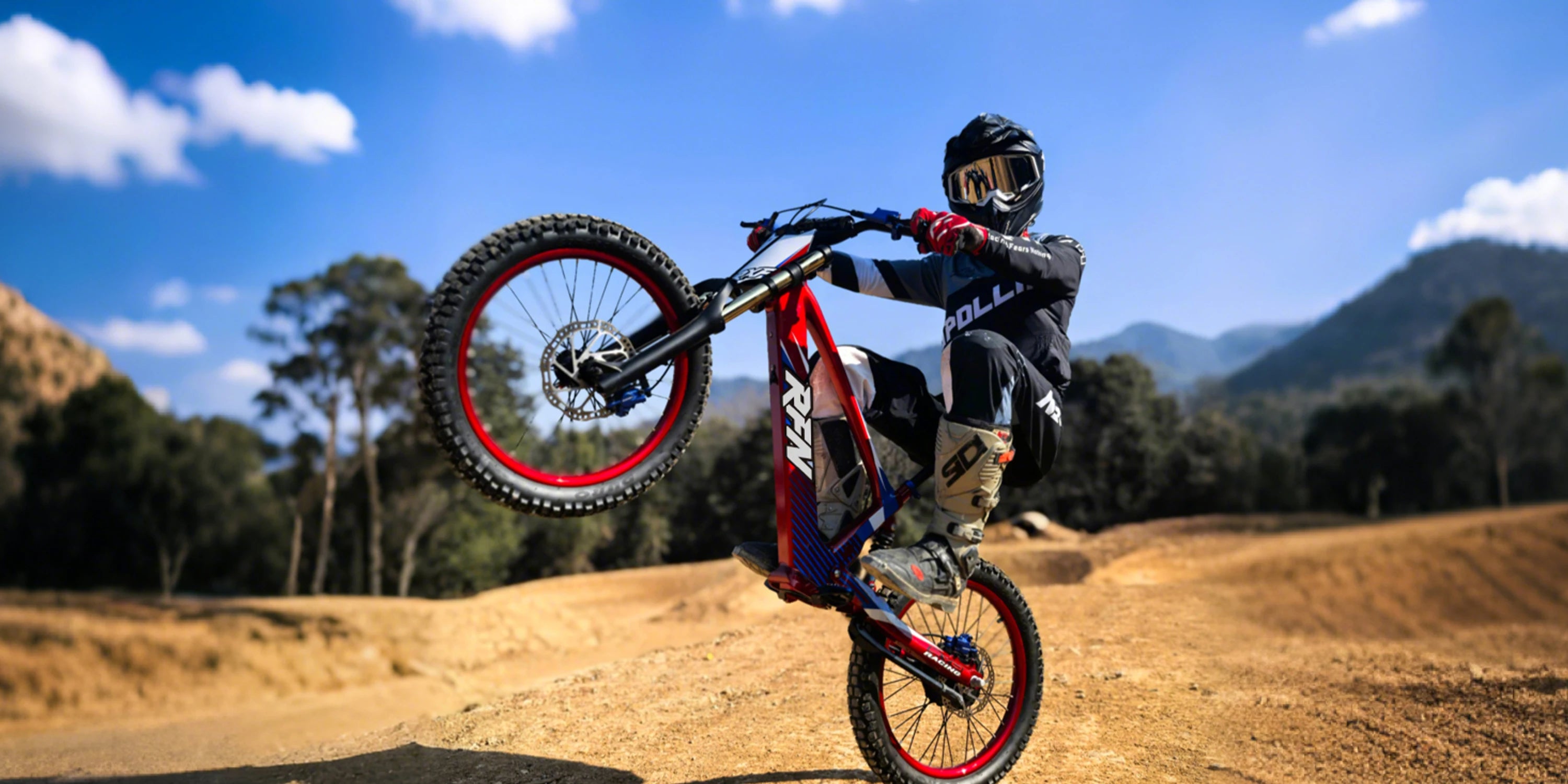 Moto Eléctrica RFN Racing 3 Velocidades | Marco Aluminio | Acrobacias | 8+ Años 🏍️ - Firu Total Sales