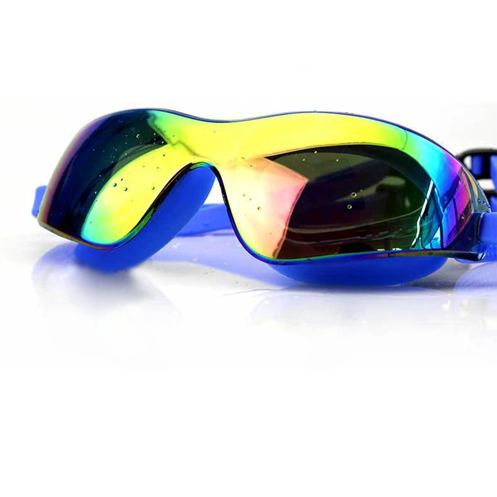 Swimming Goggles Adjustable Electroplate Diving Glasses No Leaking Swim Sports Eyewear for Women Men Youth Kids