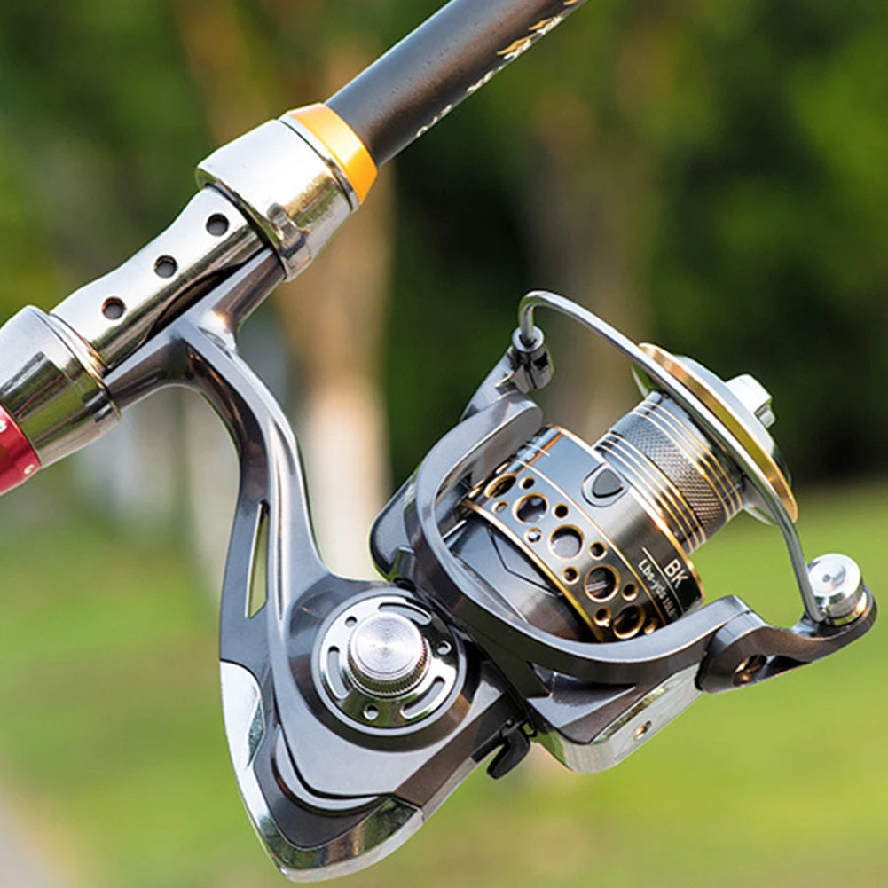 Carrete Spinning ALLOYSEED | 13 Rodamientos | Resistente al Agua | Longcast | Offshore y Trolling - Firu Total Sales