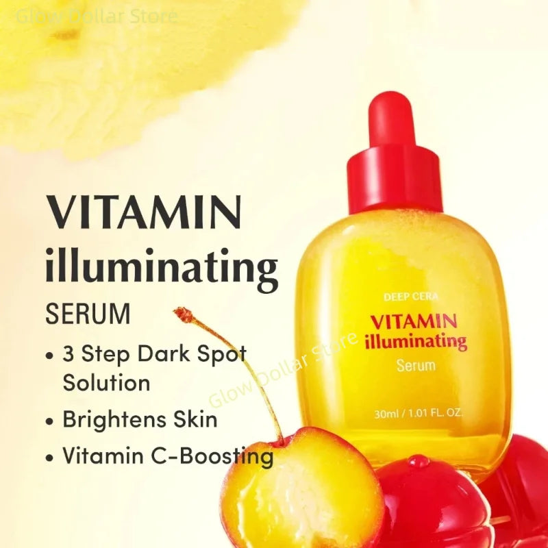 Korean Vitamin C + Niacinamide Anti-Aging Serum | Brightening & Firming | 30ml