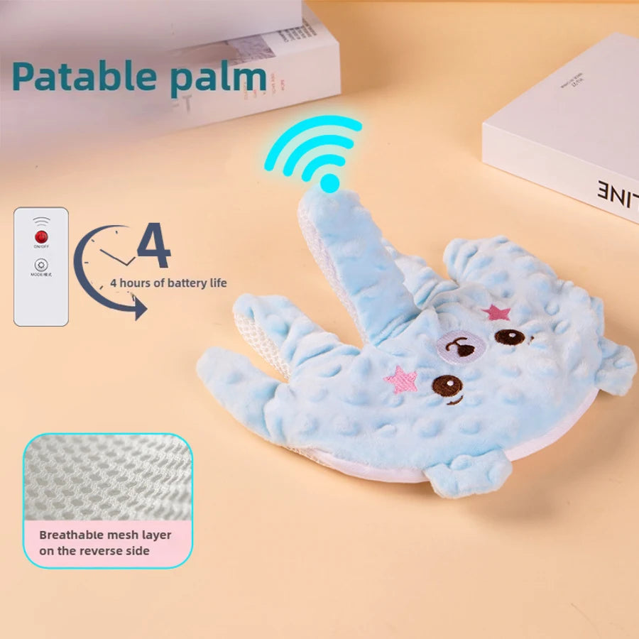 Almohada Palma para Bebé Recién Nacido | Ayuda para Dormir con Control Remoto