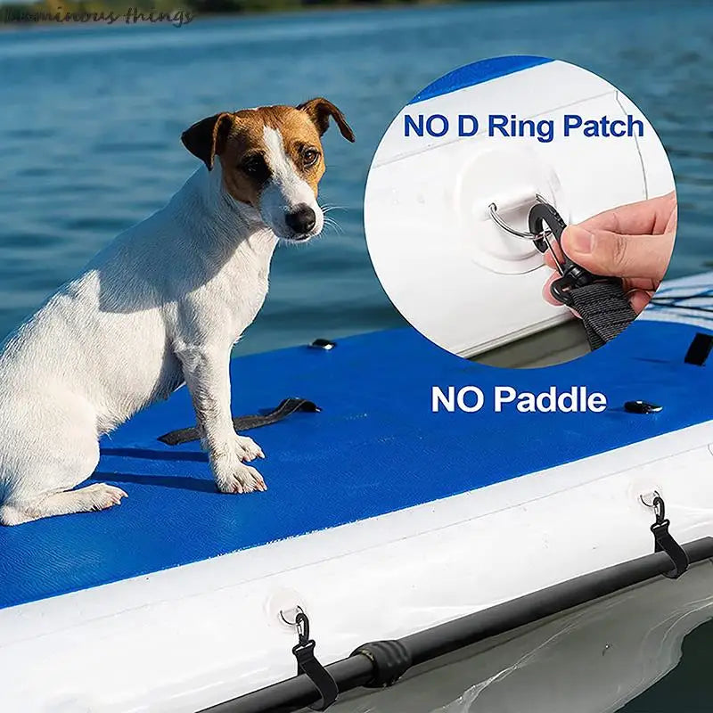 2Pcs Double Pack Kayak Paddle Magic Buckle Strap Clip For Sup Paddle Board Inflatable Paddle Outdoor Rowing Surf Boat Buckle