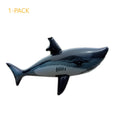1PCS Floating Shark Float Toy Kids Adults Inflatable Water Swimming Pool Simulation Whale Fish Animals Toys Pool Accessories ﻿