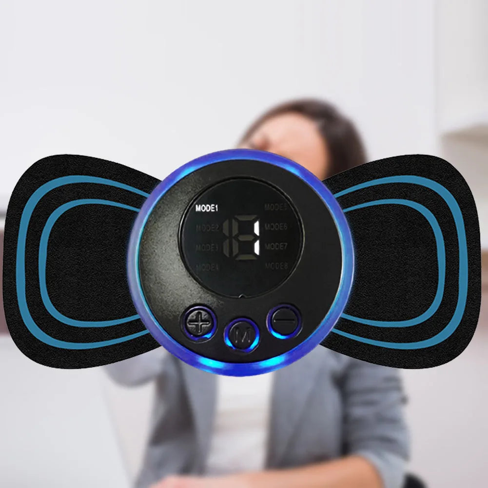 Portable Neck Relaxation Machine Releasing Stress Household Neck Muscle Massager Pain Relief Lightweight for Home Office Bedroom