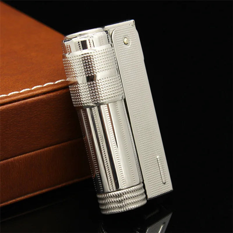 Original IMCO Lighter Old Oil Flint Lighter Windproof Stainless Steel Cigarette Petrol Oil Lighter Inflated Gadgets Man