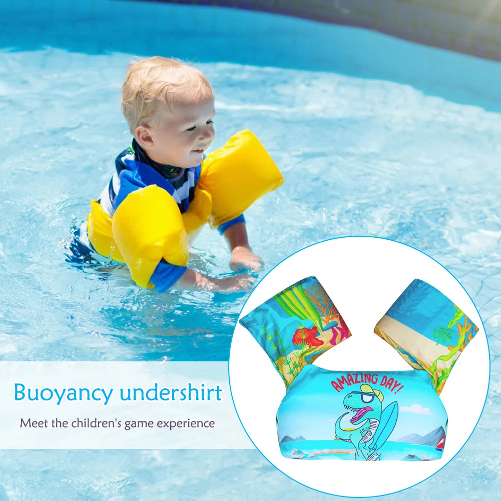 Kids Swimming Floats Ring Cartoon Swim Floating Armband Cute Swim Wing for Kids Children for Baby Toddler