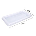 1PCS Swimming Pool Beer Bar Air Floating Row Inflatable Water Sports Table Summer Beach Food Drink Tray Party Bucket Cup Holder