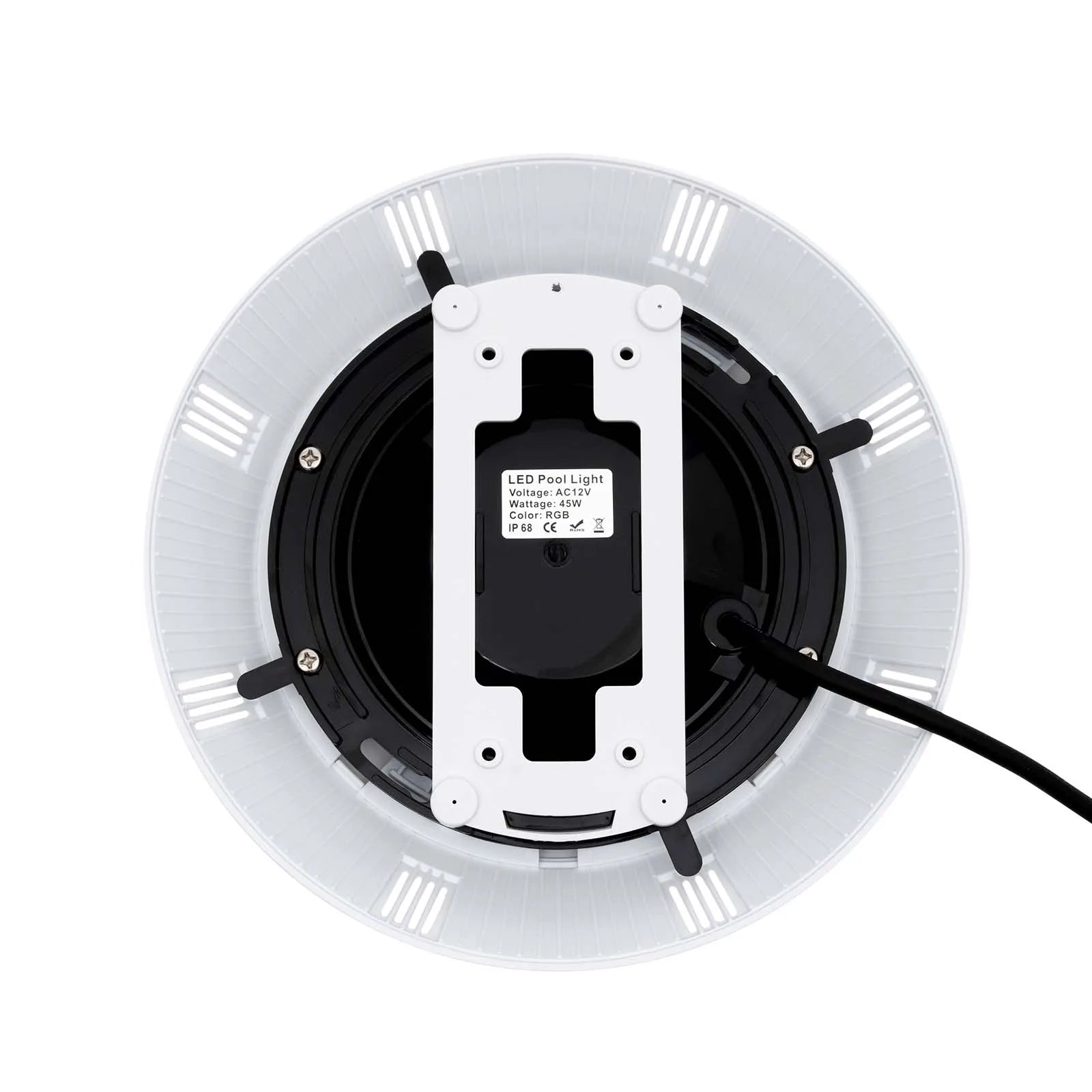 Pool Lights for Inground Pool, 45W LED Inground Pool Light, Color Changing Underwater Swimming PoolLight for 11.6" Wet Niches