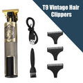 Portable Hairdressing Clipper USB Fast Charging Approaching Zero Gapped Cutting Shaver Man Electric Grooming Kit