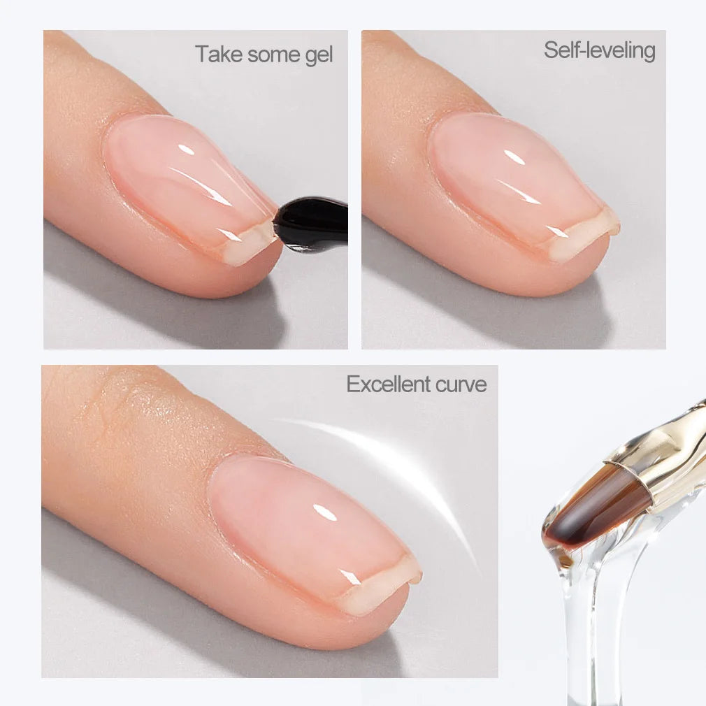 Gel de Construcción Rápida VENALISA 7.5ml | Semitransparente Jelly | Nude Rosa UV/LED 💅 - Firu Total Sales