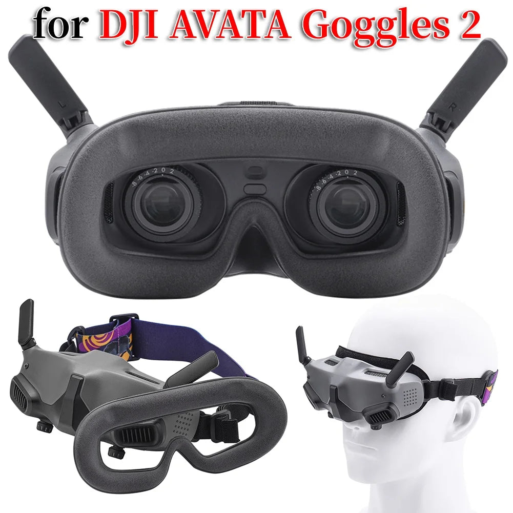 Eye Pad For Dji Avata Goggles 2 Flight Glasses Soft Sponge Eye Face Cushion Replacement Cover For Avata Accessories Y0e7 - Firu Total Sales
