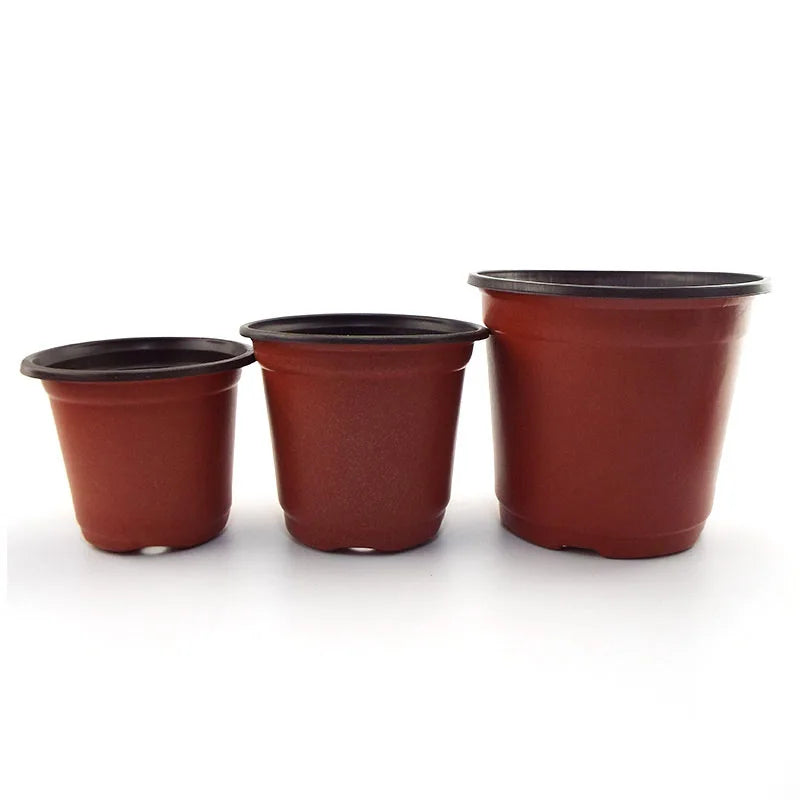 20/50pcs Macetas de Plástico para Vivero y Jardín | Herramientas de Cultivo 🌱