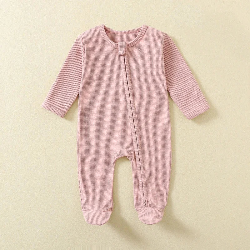Pijama Mameluco de Algodón Orgánico para Bebé | Suave y Transpirable
