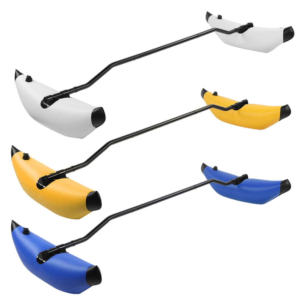 US Kayak Outrigger Kit Kayak Stabilizer Inflatable Kayak Stabilizer PVC Canoe Outrigger Kit Floating Balancing Boat Accessory