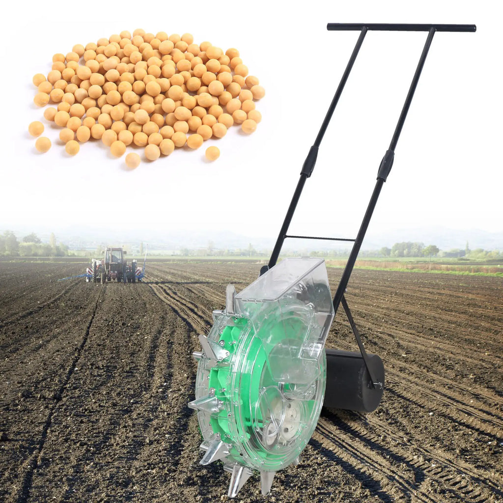 Hand-push Roller Seeder Corn Soybean Fertilizer Machine Manual Peanut Planter