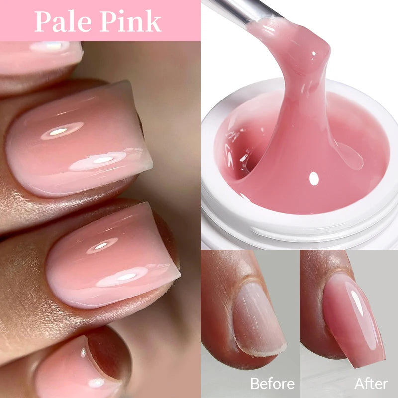 Gel Extensión de Uñas UR SUGAR 15ml | Camuflaje | Nude Rosa | Hard Gel Acrílico 💅 - Firu Total Sales