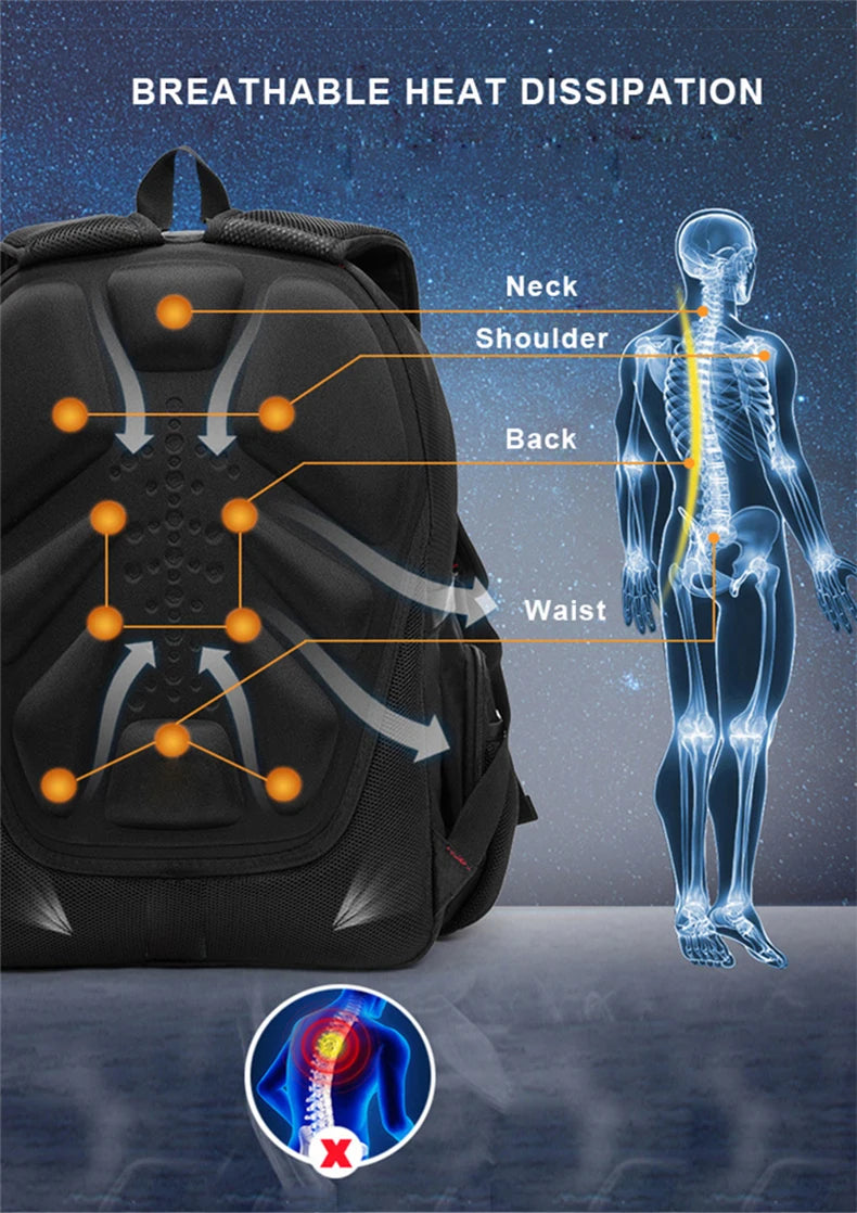 2026 Waterproof 17/20 Inch Laptop Backpack Men Airplane Travel Backpack Women Oxford Rucksack Male School Bag modern Mochila