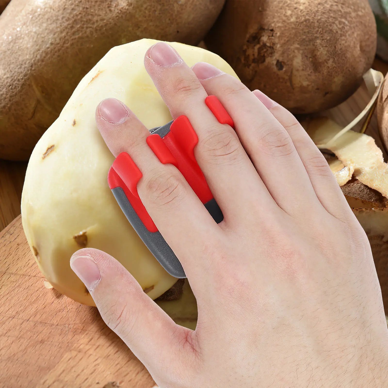 Stainless Steel Multifunctional Peeler Set Vegetable Fruit Peeling Device Effortless Kitchen Prep Tool Household