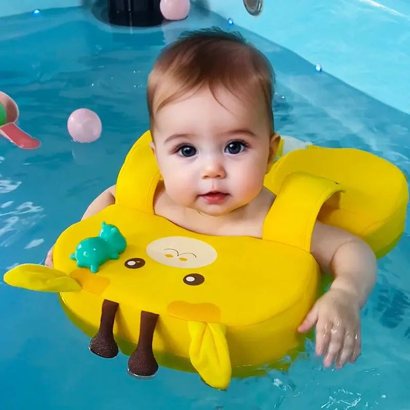 Flotador de Piscina para Bebé sin Inflar | 6-36 Meses