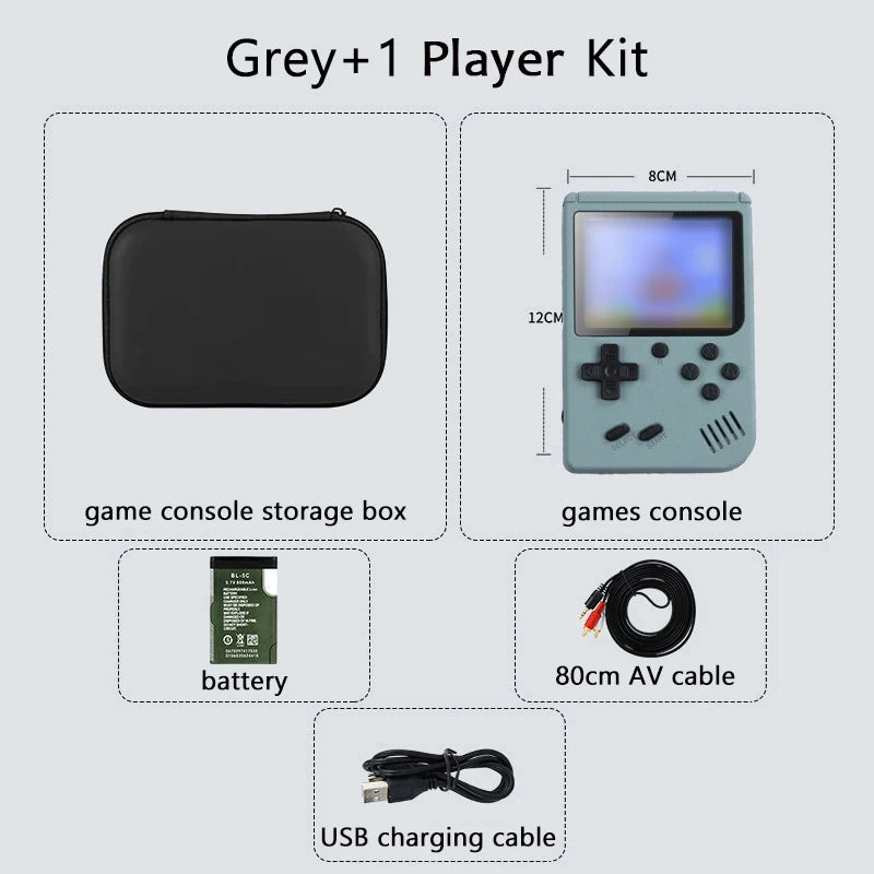 Consola Arcade Retro ONETOMAX 5 Pulgadas | 500+ Juegos Clásicos | Game Boy Emulador | TV - Firu Total Sales