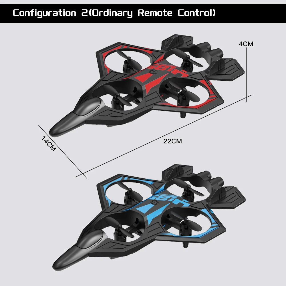 Avión RC Foam YL86 2.4G con Luces LED | Acrobacias y Piruetas | Regalo Navidad 🎅 - Firu Total Sales