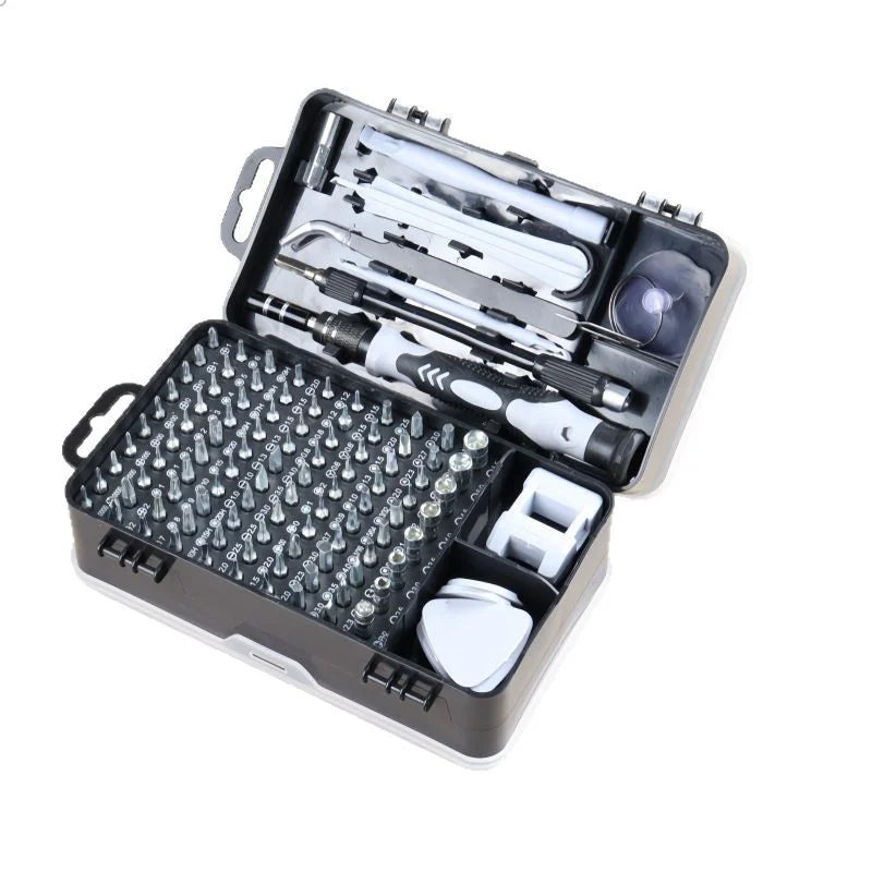115-in-1 Multi-Functional Screwdriver Set – Strong Magnetic High Hardness Tool Kit with Special-Shaped Screwdrivers, Complete Di